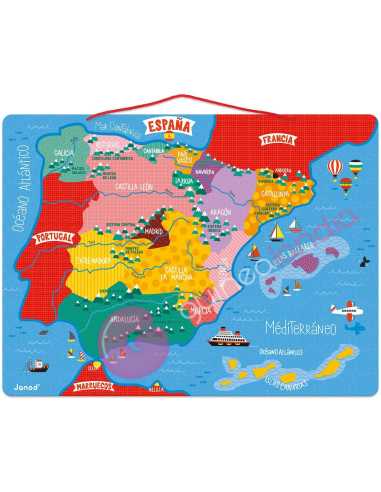 Mapa Magnético De España
