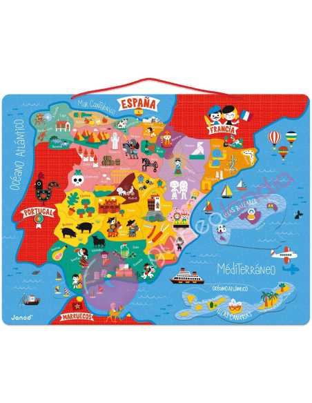 Mapa Magnético De España