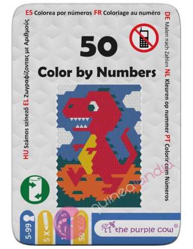 Colorear por Números 50 - The Purple Cow