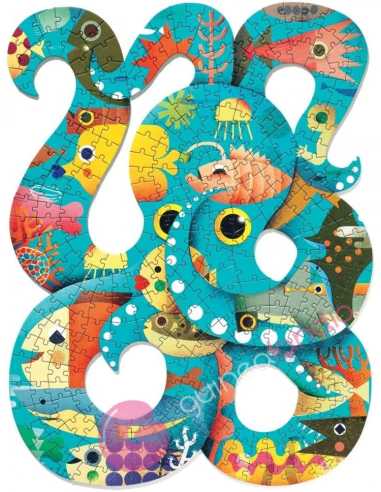 Puzzle Art Octopus 350 pzs Djeco