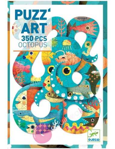 Puzzle Art Octopus 350 pzs Djeco