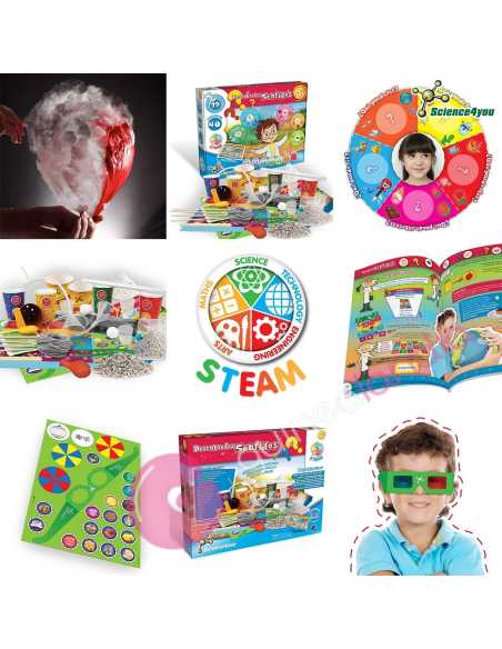 Descubre los 5 sentidos Science4you