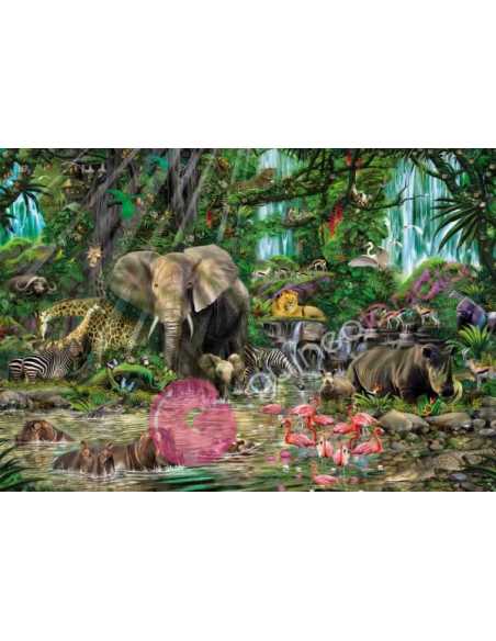 Jungla Africana Puzzle 2000 piezas - Educa