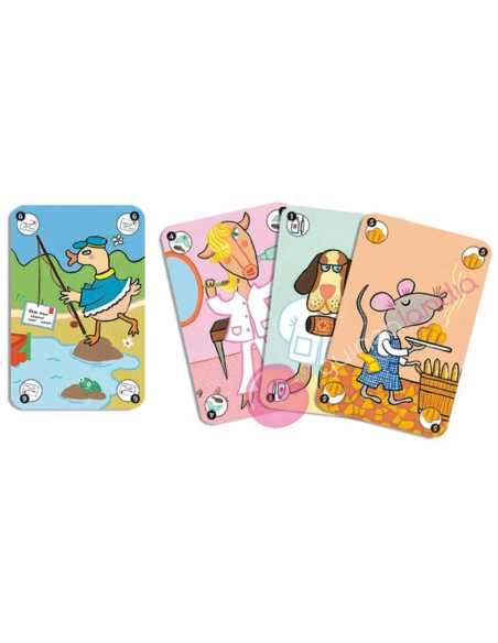 Happy Family Juego de Cartas - Djeco