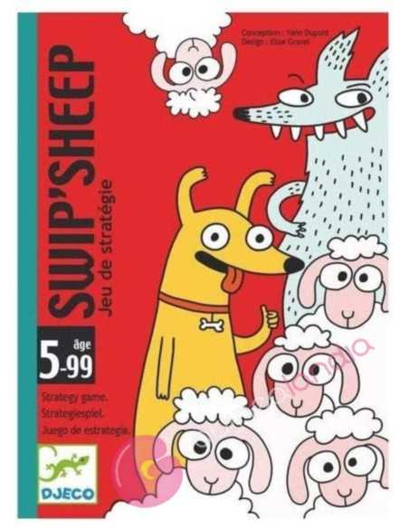 Swip Sheep Juego de cartas Djeco