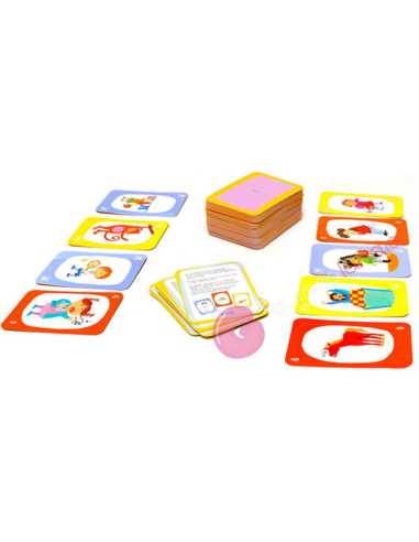 Pouet! Pouet! Juego de cartas Djeco