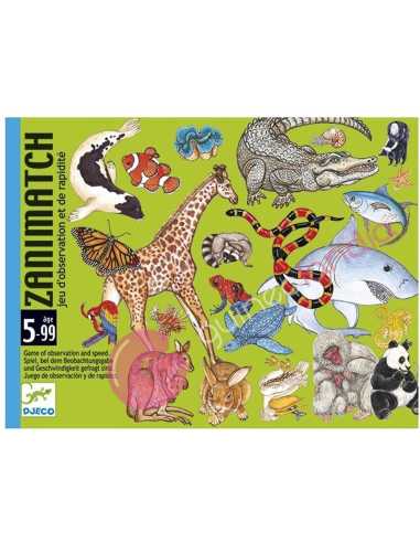 Zanimatch Juegos de cartas Djeco