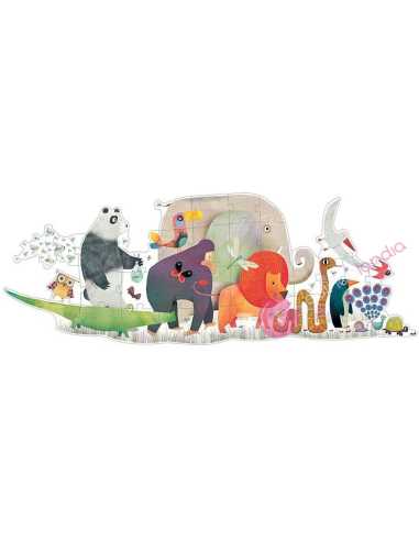 Puzzle Gigante Desfile de los animales