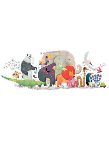 Puzzle Gigante Desfile de los animales