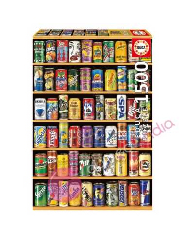 Latas Puzzle 1500 piezas - Educa