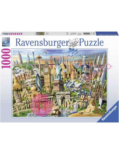 Hitos del mundo Puzzle 1000 piezas