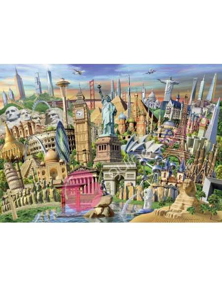 Hitos del mundo Puzzle 1000 piezas