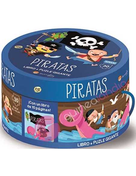 Libro puzzle. Piratas