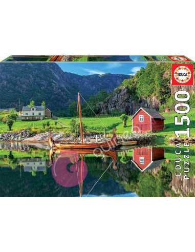 Barco vikingo Puzzle 1500 piezas - Educa