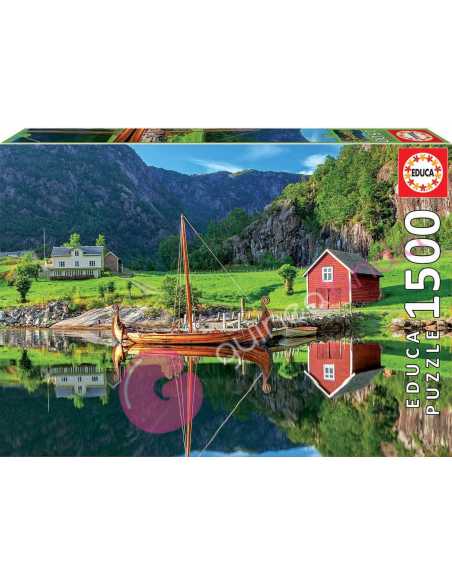 Barco vikingo Puzzle 1500 piezas - Educa