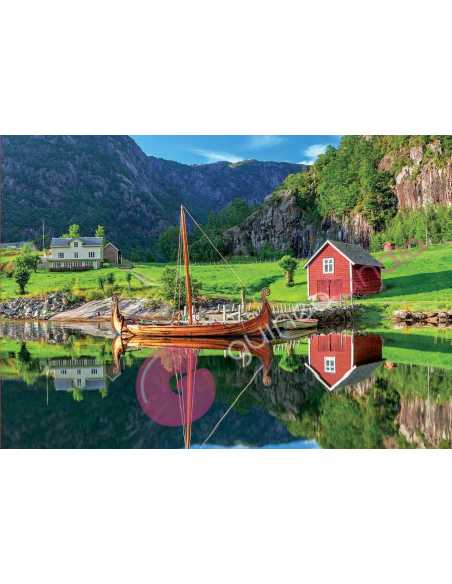 Barco vikingo Puzzle 1500 piezas - Educa
