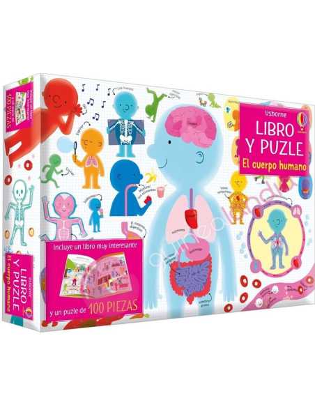 Libro Puzzle El Cuerpo Humano 100 pzs