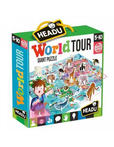 World Tour puzzle 108 piezas - Headu