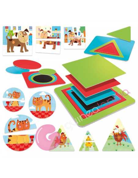 Shapes & Colors Montessori - Headu