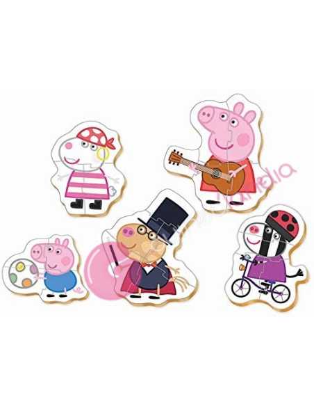5 Baby puzzles Peppa Pig