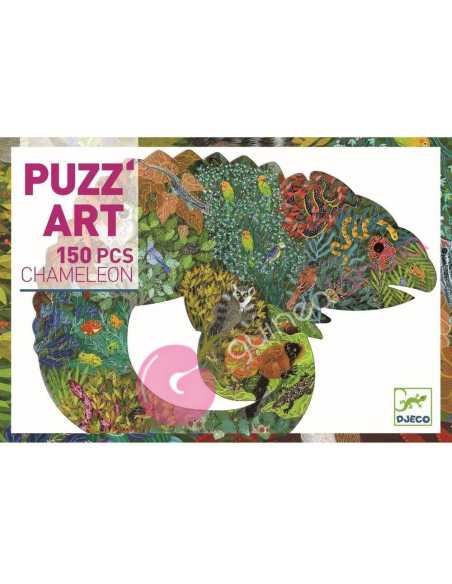 Puzzle Art Chameleon 150 pzs Djeco