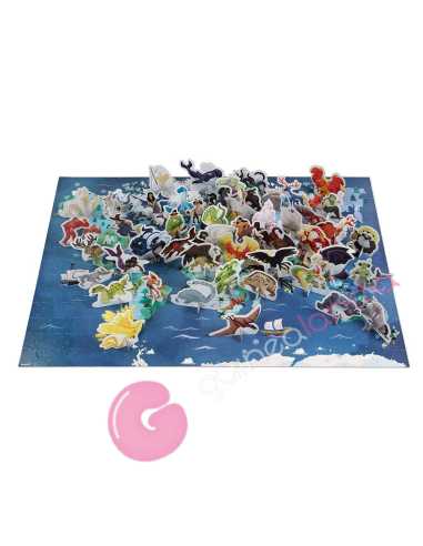 Puzzle Educativo Mitos y Leyendas 350 piezas -...