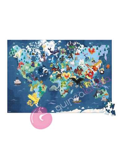 Puzzle Educativo Mitos y Leyendas 350 piezas -...