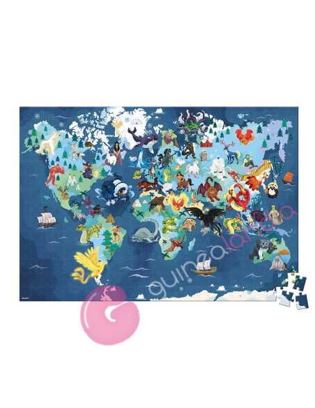 Puzzle Educativo Mitos y Leyendas 350 piezas - Janod