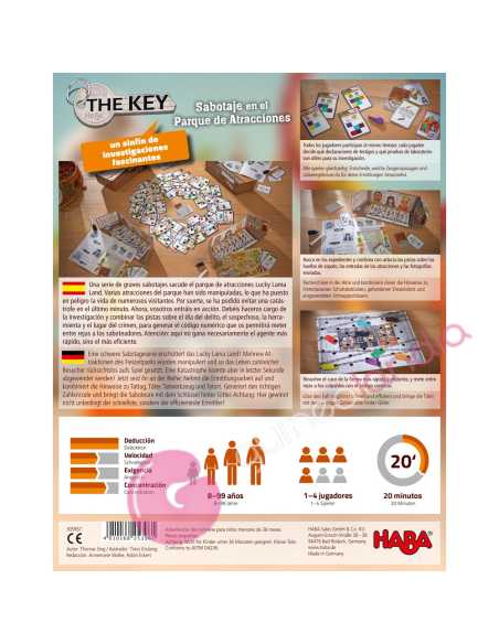The key - Sabotaje en el parque de atracciones - Haba