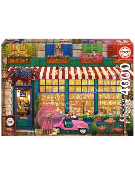 Librería Vintage Puzzle 4000 piezas - Educa
