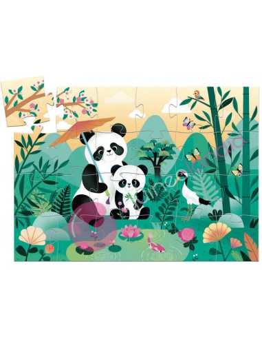 Puzzle Silueta Leo El Panda