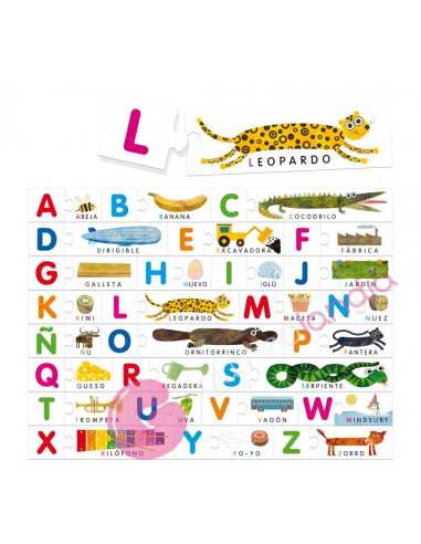 Alfabeto Táctil Montessori - Headu