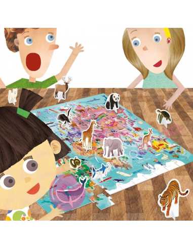 World Tour puzzle 108 piezas - Headu