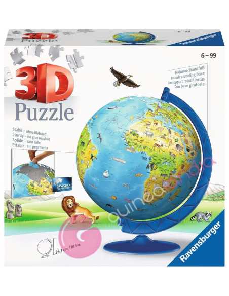 Puzzle 3D Globo Geográfico 180 piezas