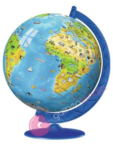 Puzzle 3D Globo Geográfico 180 piezas