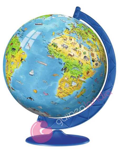 Puzzle 3D Globo Geográfico 180 piezas