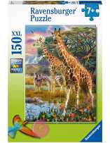 Puzzle Animales de la selva 100 piezas