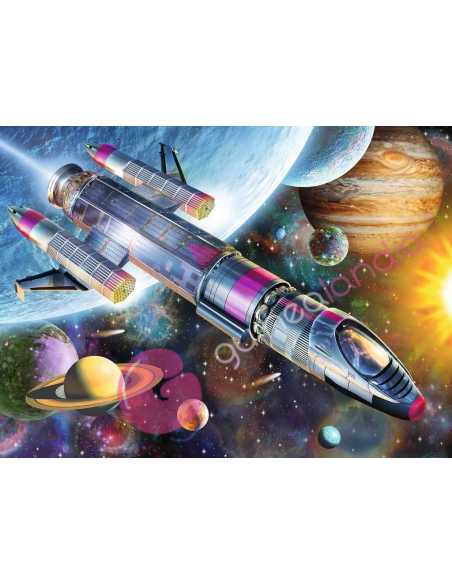 Puzzle Misión en el espacio 100 piezas