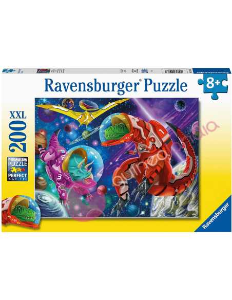 Puzzle Dinosaurios espaciales 200 piezas
