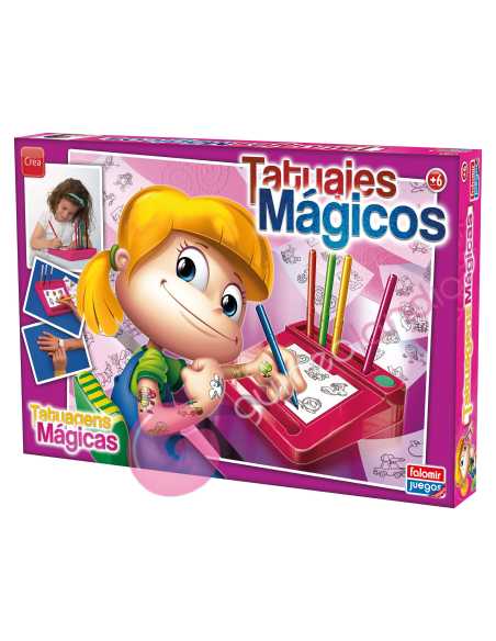 Tatuajes Mágicos Rosa