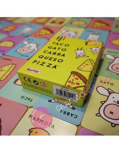 Taco Gato Cabra Queso Pizza juego de cartas