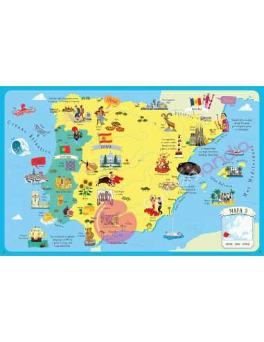 Libro puzzle Atlas de Europa 300 piezas