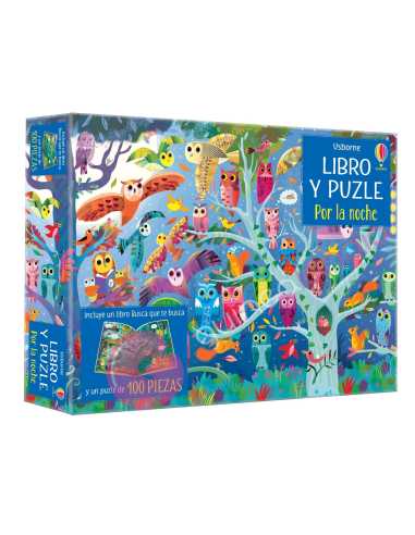 Libro puzzle Por la noche 100 piezas