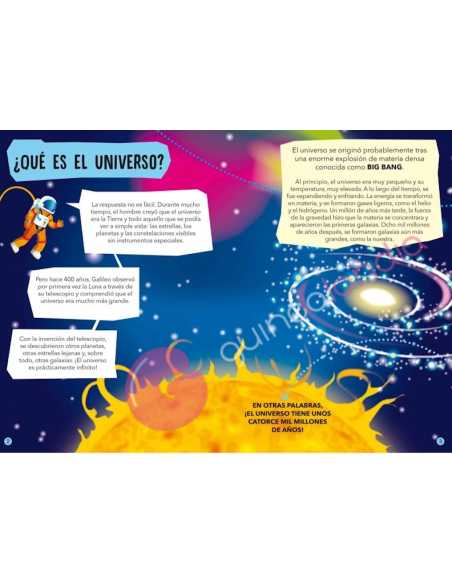 Libro puzzle El espacio, el sistema solar: viaja, conoce y explora 205 piezas