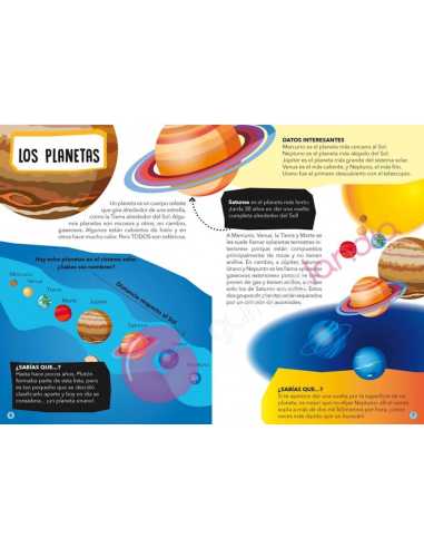 Libro puzzle El espacio, el sistema solar: viaja, conoce y explora 205 piezas