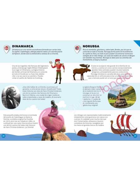 Libro puzzle Europa: viaja, aprende y explora 210 piezas