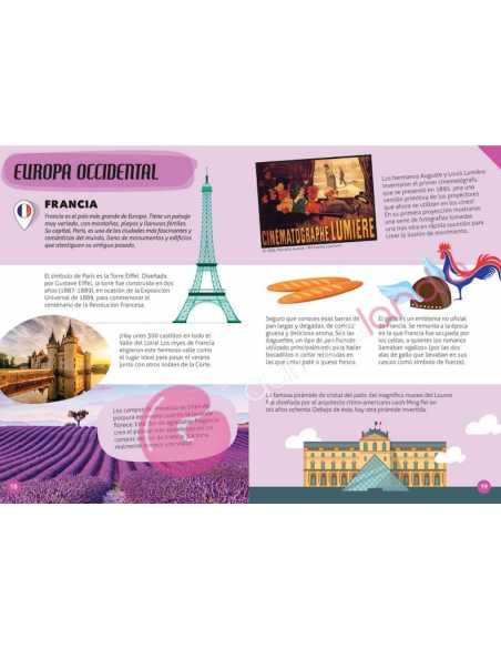 Libro puzzle Europa: viaja, aprende y explora 210 piezas