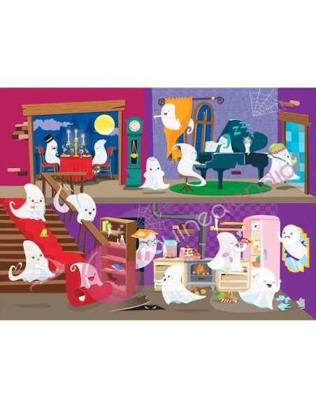 Libro puzzle - La casa fantasma 30 piezas
