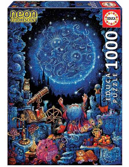 El Astrólogo Neon Puzzle 1000 Piezas