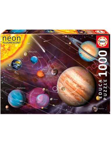 Sistema solar Neon Puzzle 1000 Piezas